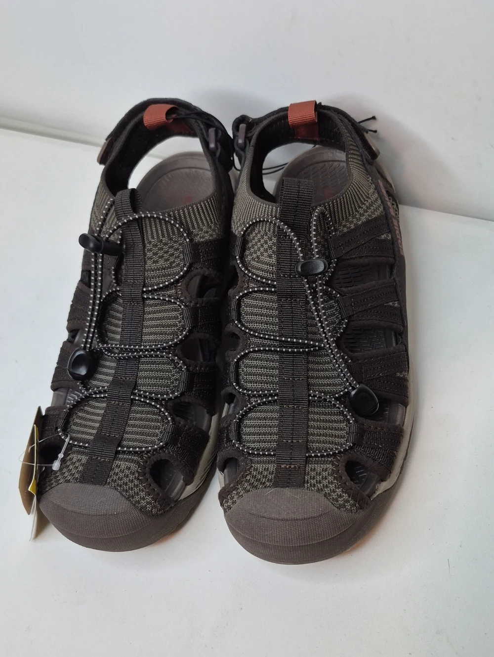 Eddie Bauer Olive Green Knit Slip-On Casual Shoe Size 8 M